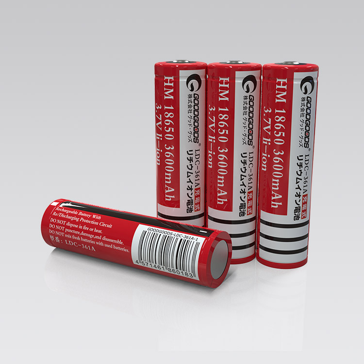 グッドグッズ　充電式リチウムイオン電池　LDC-364A　（LDC364A）