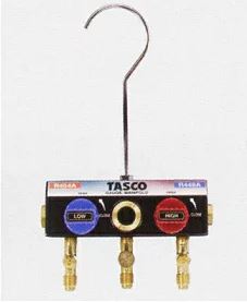 TASCO タスコ  R448A R449A R404A用 ボールバルブ式マニホールドボディ TA124Z-11