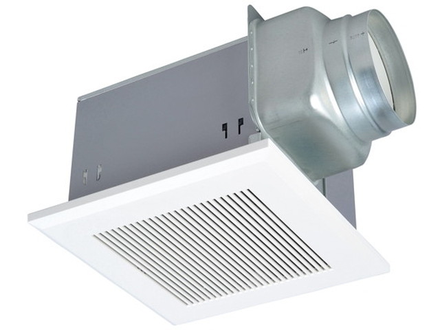 三菱電機　天井埋込形換気扇　金属製　ルーバーセット　低騒音形　VD-18ZX14-C