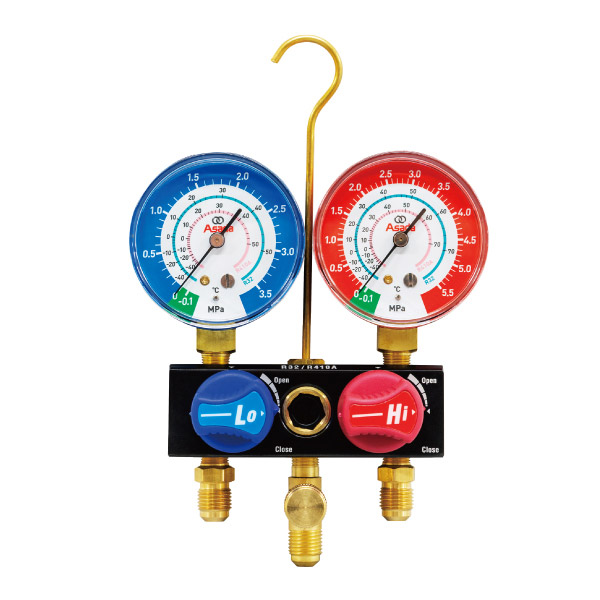 アサダ ボールバルブMiniマニホールドキット AM190 152cm R32・R410A