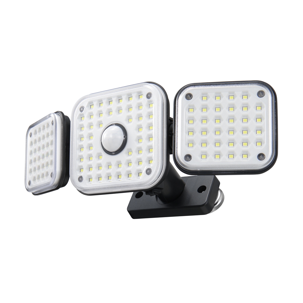 ヤザワ ソーラーセンサーライトマグネット取付型 SL0797MS ソーラーパネル分離型広範囲照射タイプ