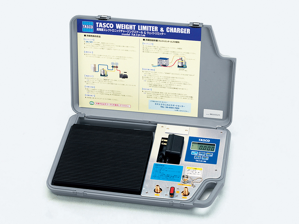 TASCO タスコ  高精度エレクトロニックチャージャー＆ウエイトリミッター　TA101M
