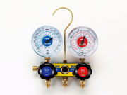 TASCO タスコ R22 R12 R502用 サイトグラス付ゲージマニホールドキット TA120A-1