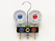 TASCO タスコ  R22 R12 R502用 ボールバルブ式ゲージマニホールドキット TA120KH-1