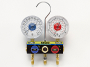 TASCO タスコ 　R22 R12 R502用 ボールバルブ式ゲージマニホールドキット　TA120W-1