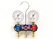 TASCO タスコ  R410A R32用 サイトグラス付ゲージマニホールドキット　TA122FV-2