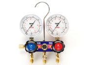 TASCO タスコ 　R410A R32用 サイトグラス付ゲージマニホールドキット　TA122JH