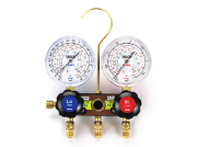 TASCO タスコ 　R404A R407C R507A R134a用 サイトグラス付ゲージマニホールドキット　TA124AH