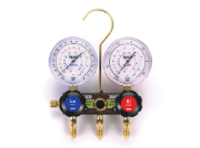 TASCO タスコ  R404A R134a用 サイトグラス付ゲージマニホールドキット　TA124EH-2