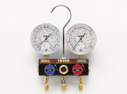 TASCO タスコ  R404A R407C R507A R134a用 ボールバルブ式ゲージマニホールドキット TA124WH