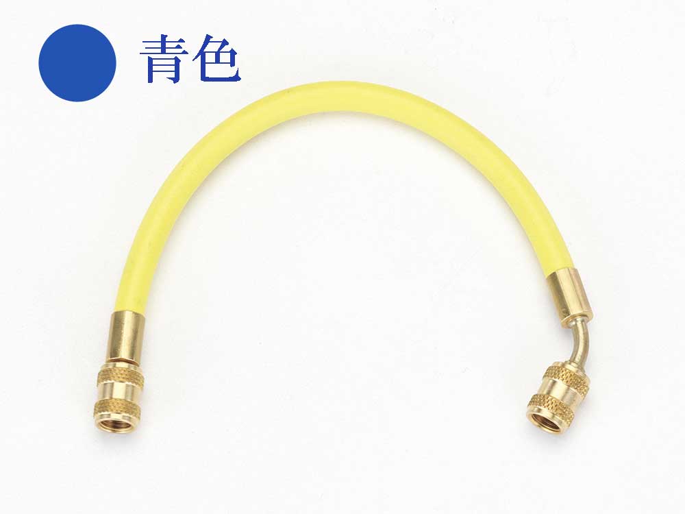 TASCO タスコ 1/4″ショートチャージホース TA136S-2 青 30cm