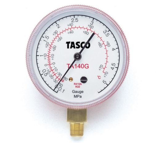TASCO タスコ  R410A R32用高精度圧力計/連成計　TA140G　高圧側