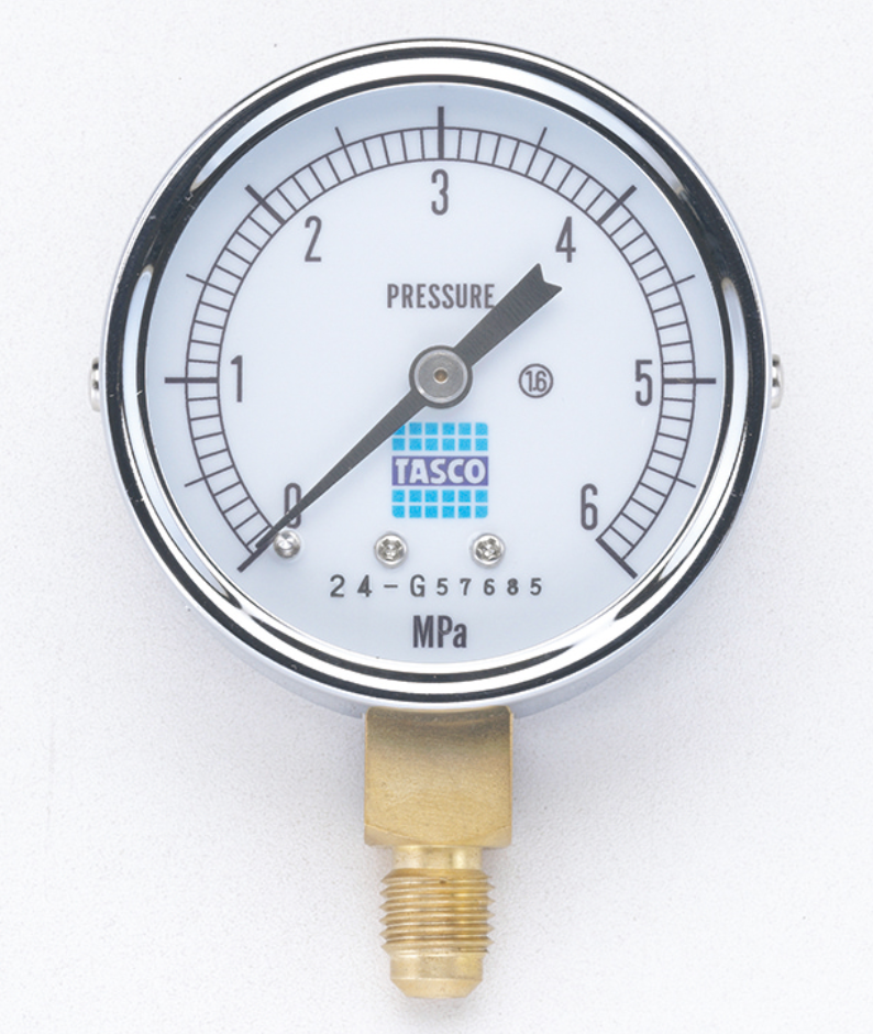 TASCO タスコ 60φフレアタイプ圧力計　TA140LF-60