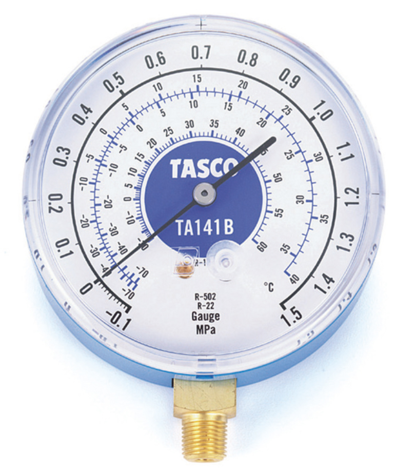 TASCO タスコ R22、R12、R502用高精度圧力計/連成計　TA141B