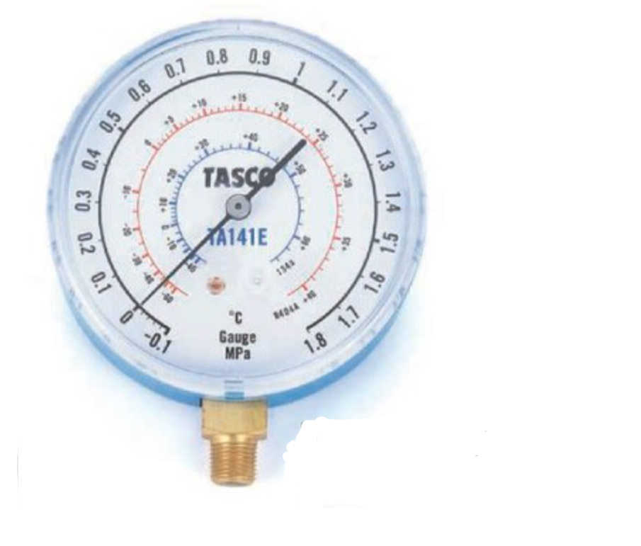 TASCO タスコ R134a、R404A用高精度圧力計/連成計　TA141E