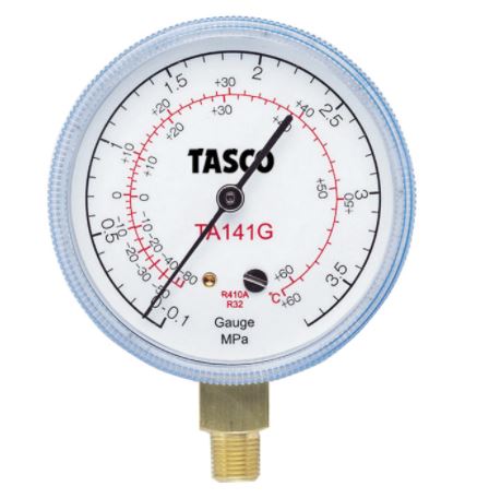TASCO タスコ  R410A R32用 高精度圧力計 TA141G