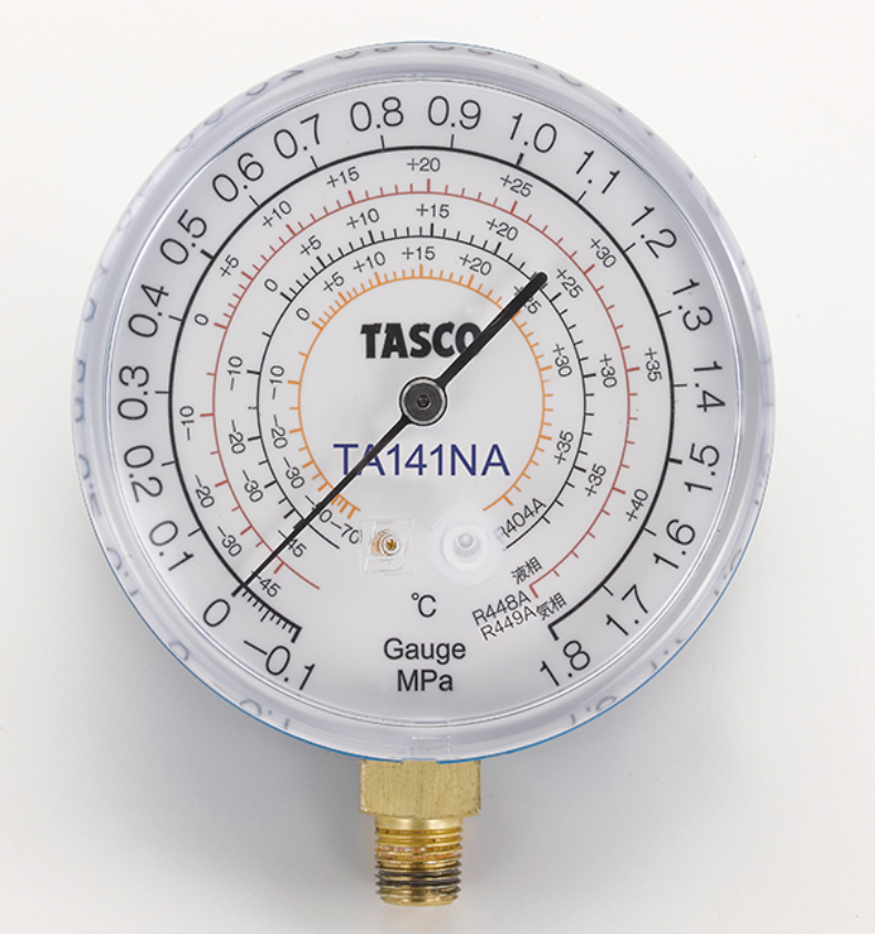 TASCO タスコ ハイブリッド型圧力計/連成計　TA141NA