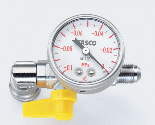 TASCO タスコ 真空ポンプ用ミニ真空ゲージキット TA142XK 電動 真空引き