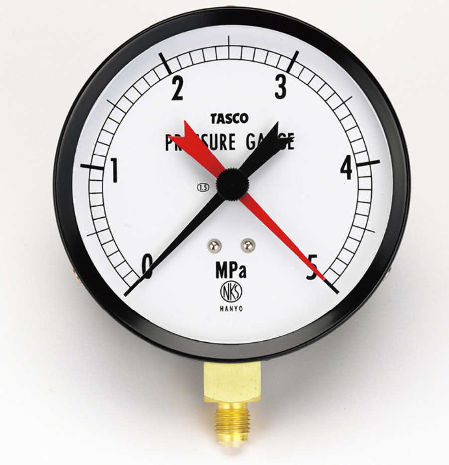 TASCO タスコ 100φフレアタイプ圧力計　TA148AF-350