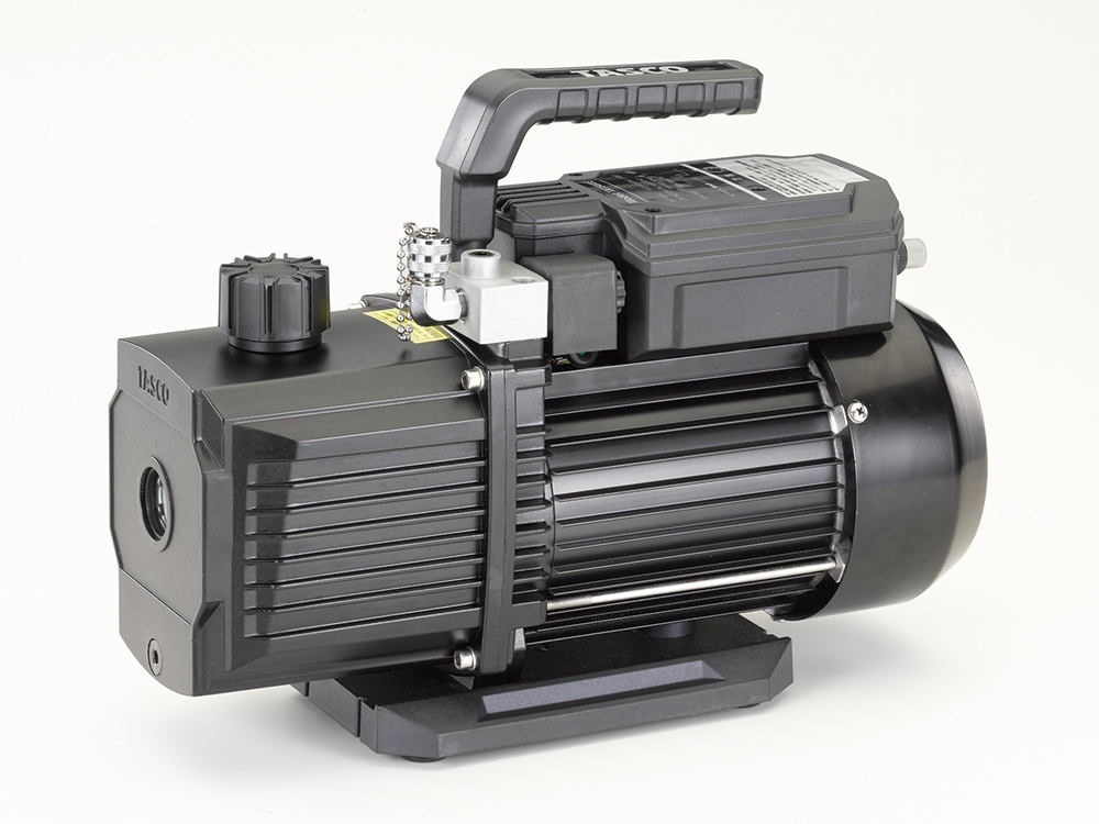 TASCO タスコ 　オイル逆流防止弁付 高性能ツーステージ真空ポンプ　本体のみ　TA150XE