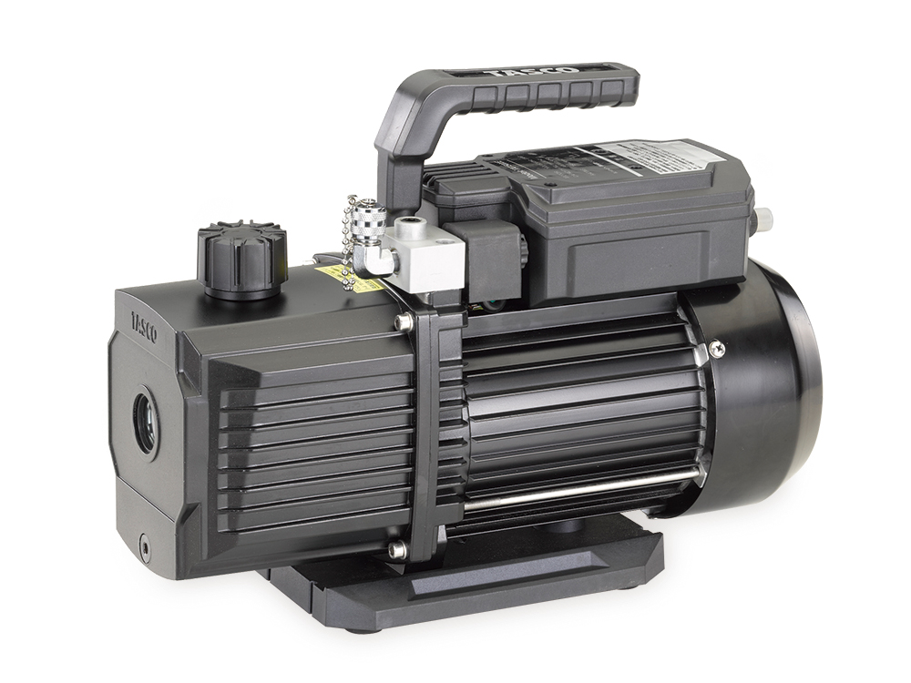 TASCO タスコ オイル逆流防止弁付高性能ツーステージ真空ポンプ TA150XK-B ケース付 TA150ES 送料無料