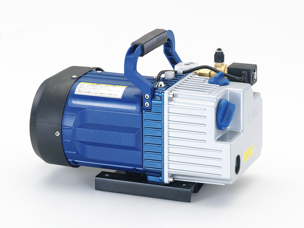 TASCO タスコ 　オイル逆流防止弁付 高性能ミストレスツーステージ真空ポンプ　本体のみ　TA150YB