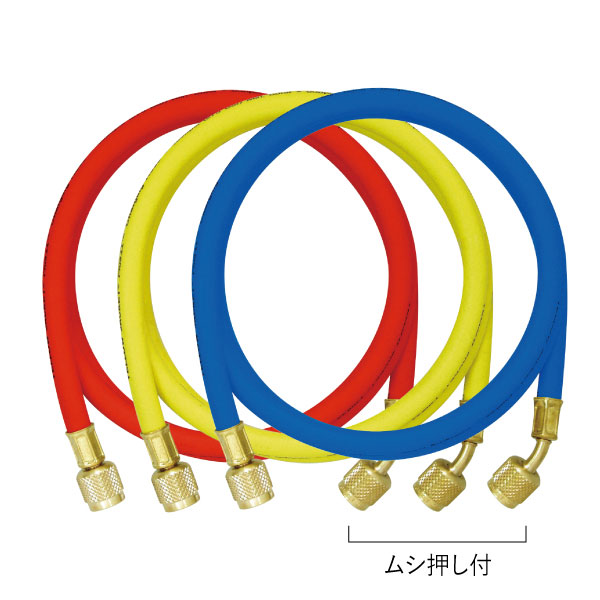 アサダ 5/16”チャージングホースプラスⅡ　92cm　黄　Y21503