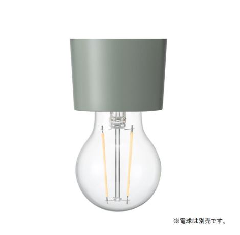 ヤザワ　カラーダクトソケット ダスティーグリーン LCX6001DG