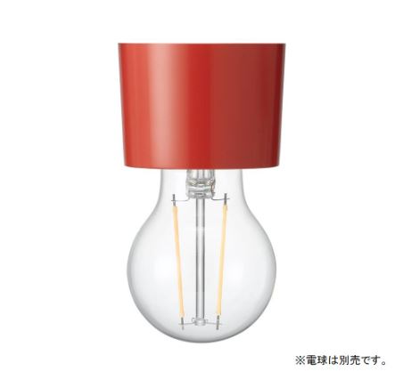 ヤザワ　カラーダクトソケット レットﾞ LCX6001RD