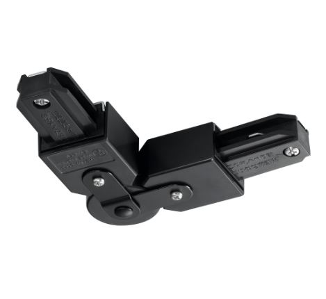 ヤザワ　ライティングダクト用ユニバーサルジョインタ黒 UJ01BK