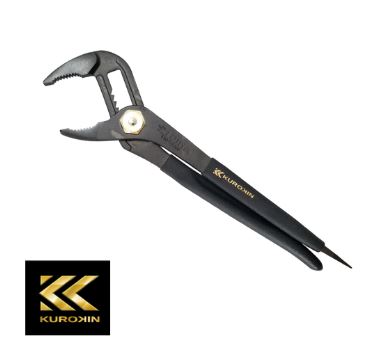 フジ矢 ウォーターポンププライヤー(ドライバー付・黒金)110-250SD-BG